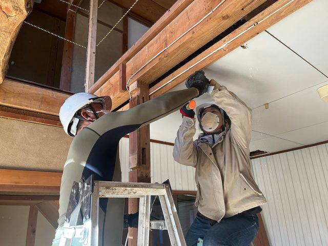 ZEN大学リノベーション風景