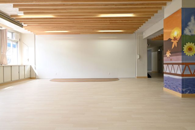 藍川北学園の異年齢交流を行う「わくわく広場」