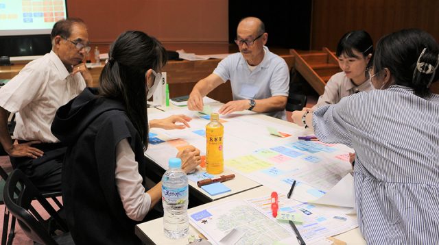 公共交通ワークショップの様子