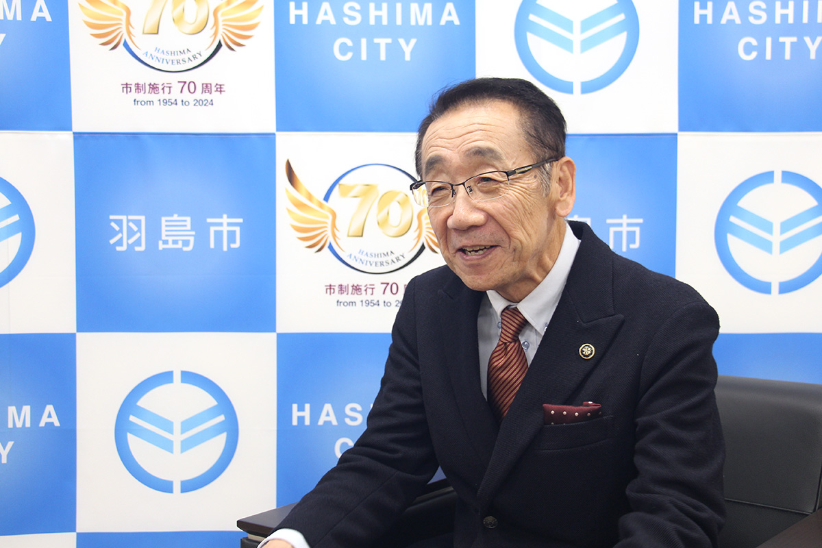 羽島市松井聡市長