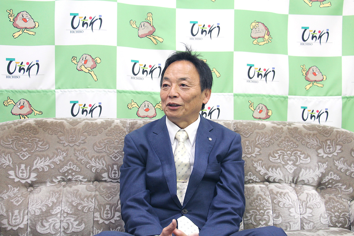 七宗町堀部勝広町長