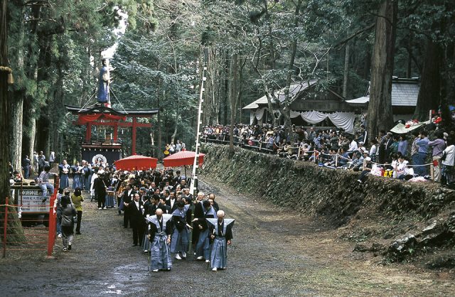 神渕神社の例大祭風景