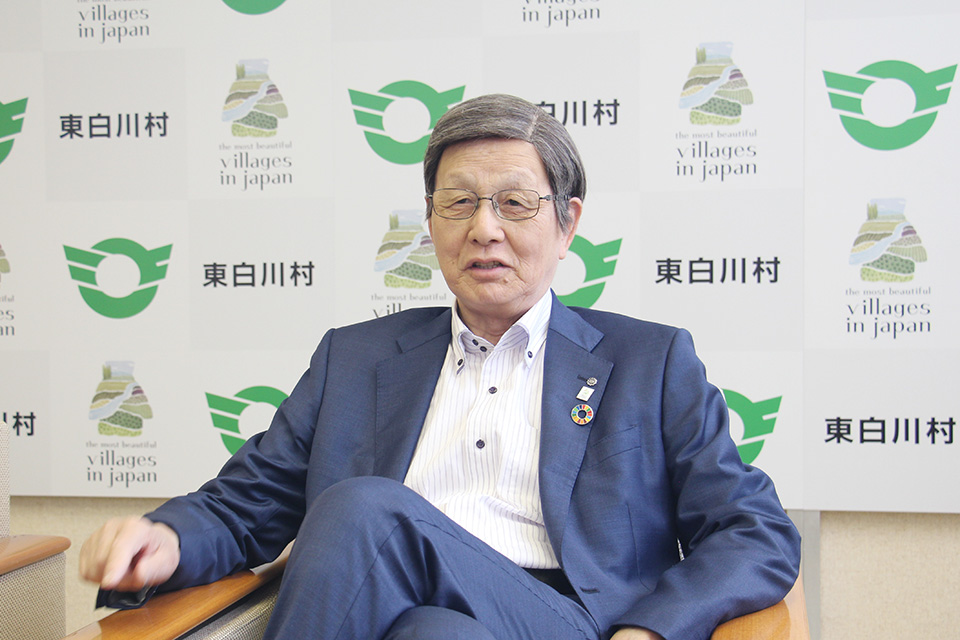 東白川村今井俊郎村長