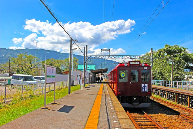 養老鉄道の池野駅