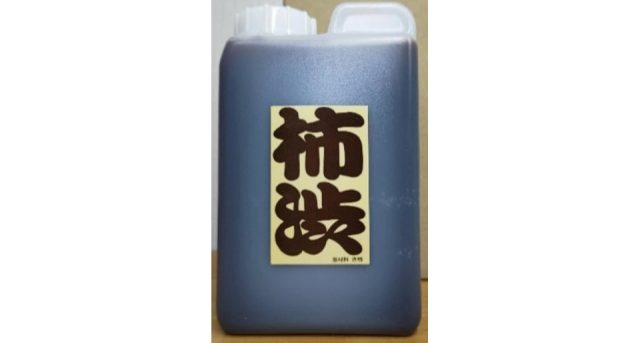 ふるさと納税返礼品の柿渋