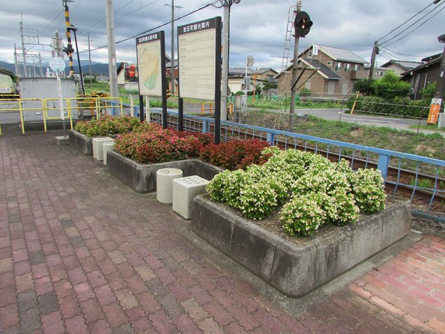 養老鉄道の美濃本郷駅