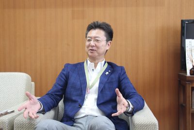 池田町の竹中誉町長