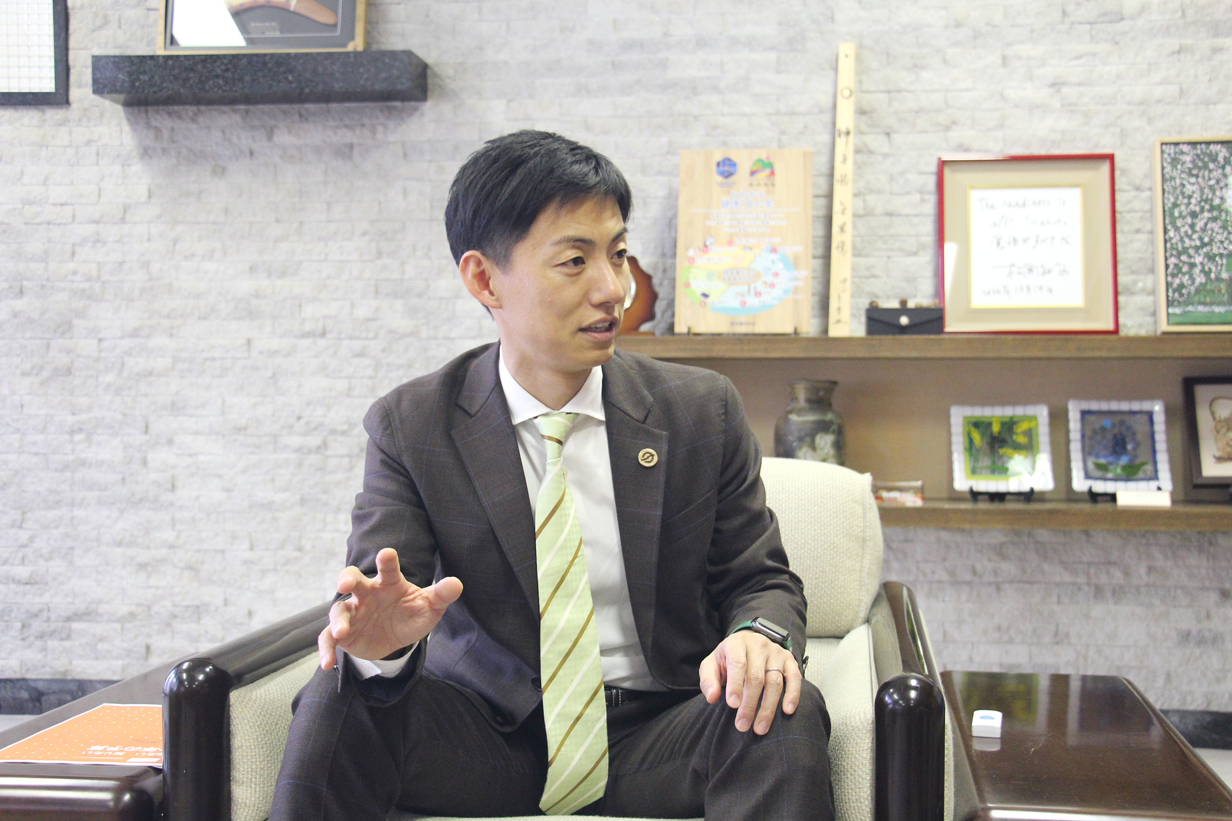 美濃加茂市藤井浩人市長