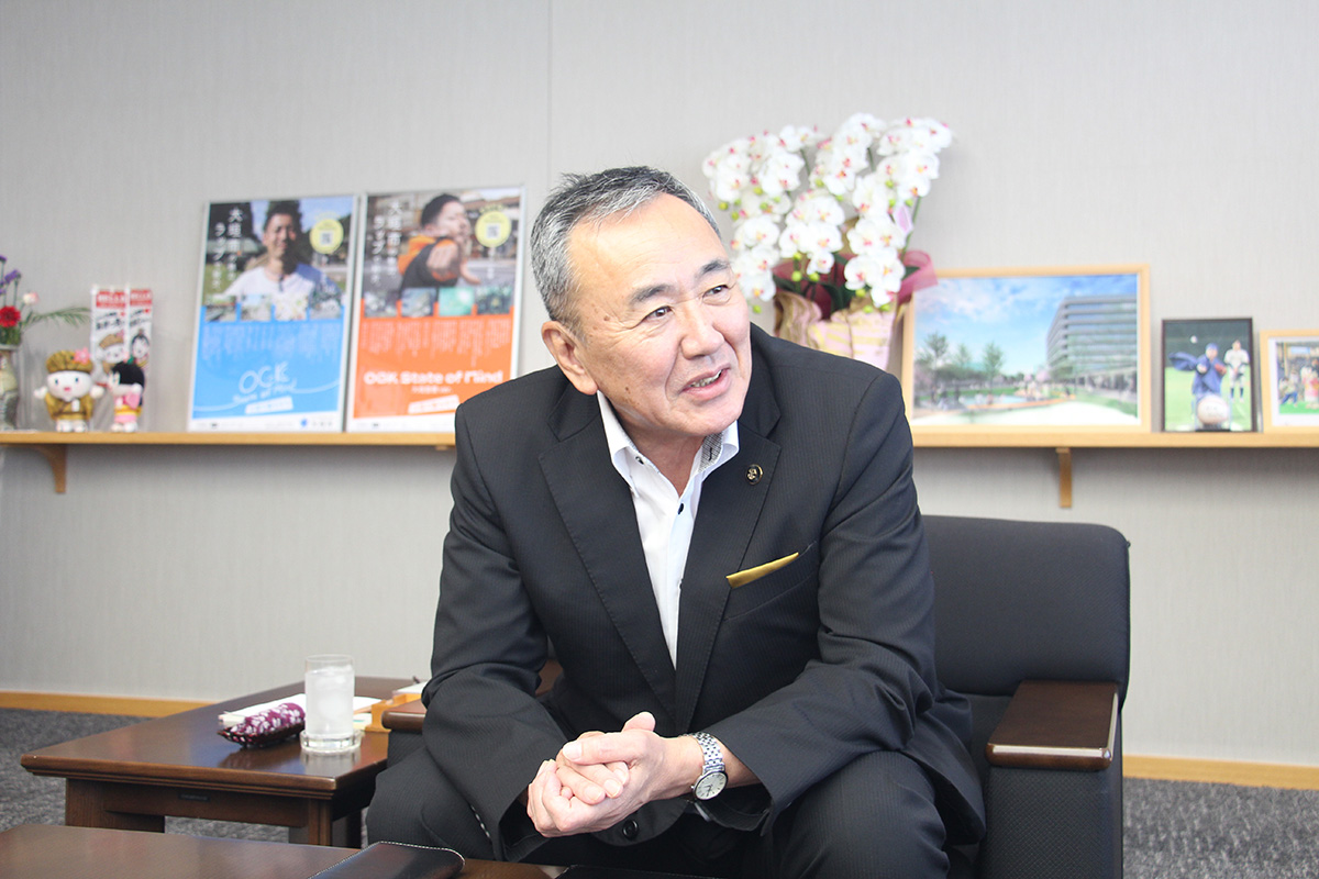 大垣市の石田仁市長