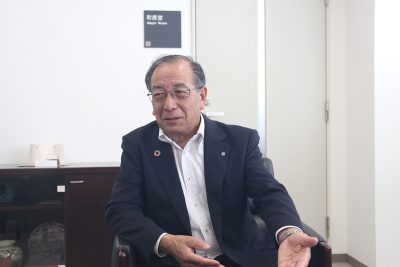 関ヶ原町の西脇康世町長