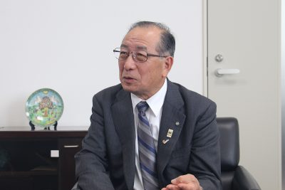 関ヶ原町の西脇康世町長