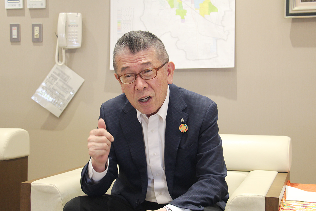 垂井町の早野博文町長