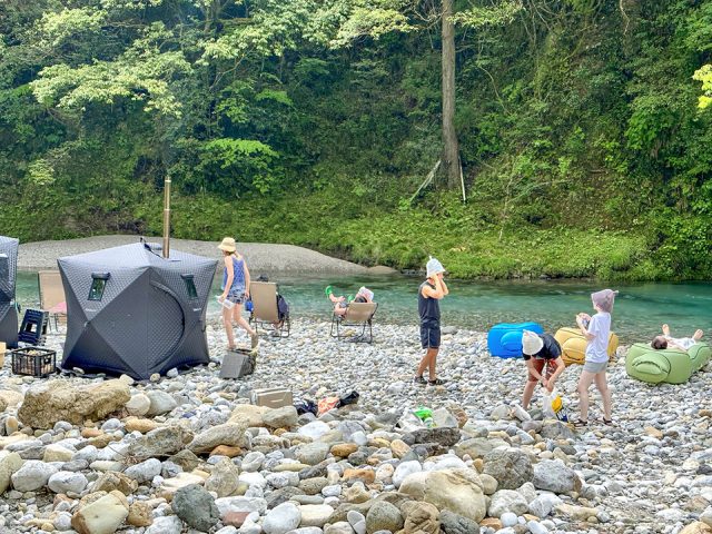 山県市のテントサウナ