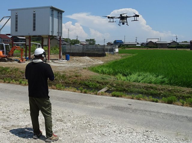 ドローンを使ったスマート農業