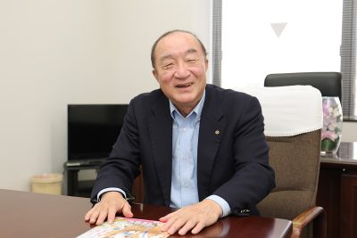 可児商工会議所の渡邉明義会頭