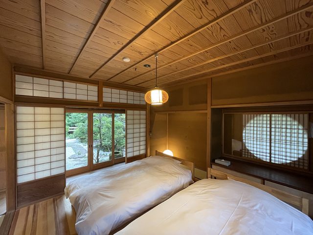 NIPPONIA美濃商家町「UMEYAMA棟」の寝室イメージ