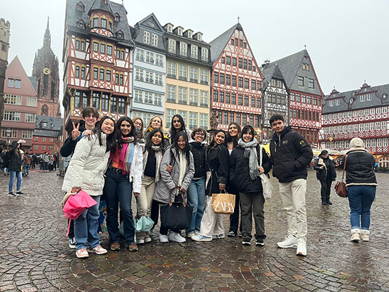 たくさんの人に囲まれながら、ドイツ留学をしています