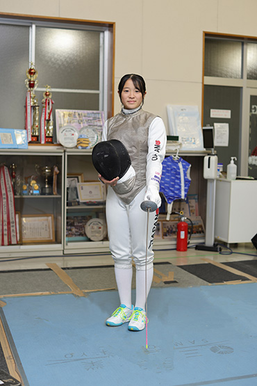 フェンシング日本ランキング1位（U-17）、オリンピック出場を目指す！村瀬あかりさん