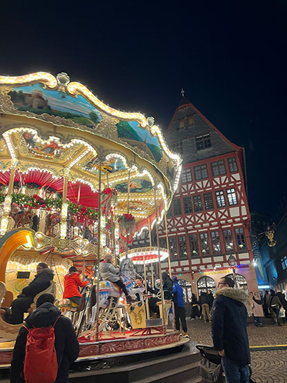 Frankfurtのクリスマスマーケット