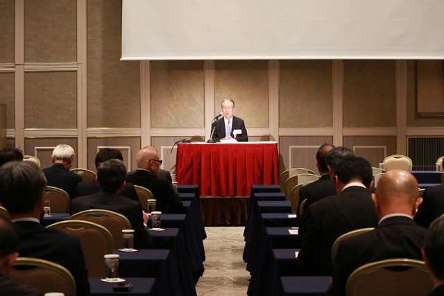 東京岐阜県人会総会の会場の様子