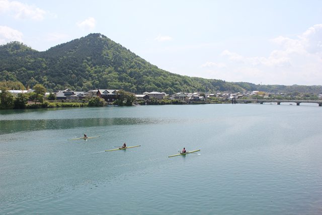 川辺町を流れる飛騨川