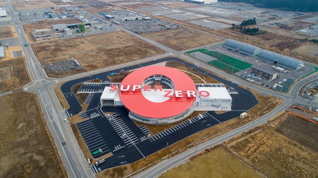 浅野撚糸株式会社の双葉スーパーゼロ　ミル　外観　上空より