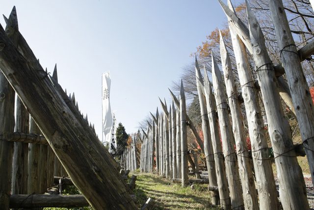石田三成陣跡の笹尾山