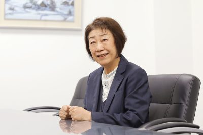 岐阜県商工会議所女性会連合会会長の河上智子さん