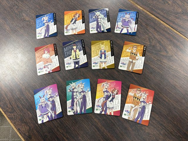 ウマ娘 シンデレラグレイと笠松町のコラボイベントで配布したトレーディングカード