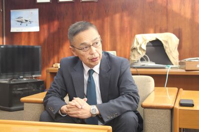 笠松町の古田聖人町長