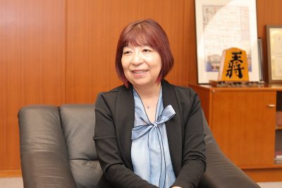 岐阜県商工会議所女性会連合会の藤吉里美会長
