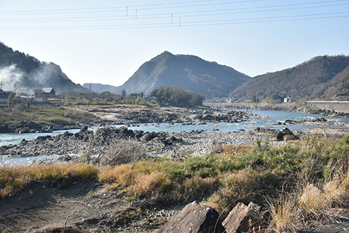 木曽川中流域の風景