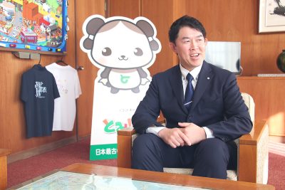 富加町の渡邉圭太町長