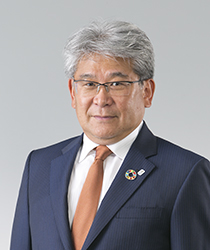 大垣商工会議所の田中尚一郎副会頭