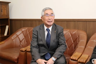 美濃商工会議所の松久豊太郎会頭