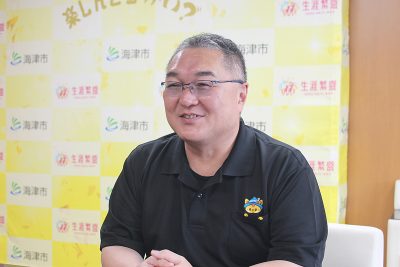 海津市の横川真澄市長
