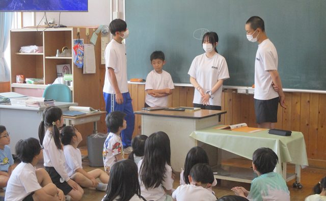 南学園「縦割り活動 おひさま学級」
